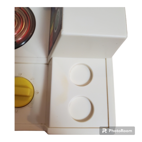 Vintage 1978 Fisher Price Stove Top Toy Range Glow Magic Burners #919 Made USA - Picture 10 of 15